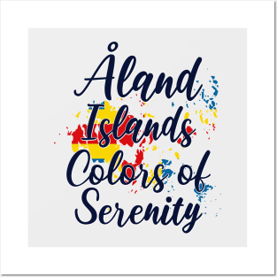 Åland Islands Colors Of Serenity Posters and Art
